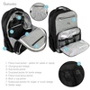 image:imageHudson Baby Unisex Baby Premium Diaper Bag Backpack and Changing Pad Red One SizeBlack Gray