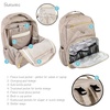 image:imageHudson Baby Unisex Baby Premium Diaper Bag Backpack and Changing Pad Red One SizeTaupe