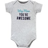 image:imageHudson Baby Cotton Bodysuits 3PackBoy Mothers Day