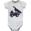 image:imageHudson Baby Cotton Bodysuits 3PackConstruction Trucks