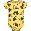 image:imageHudson Baby Cotton Bodysuits 3PackConstruction Trucks