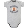 image:imageHudson Baby Cotton Bodysuits 3PackFootball Huddles