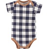 image:imageHudson Baby Cotton Bodysuits 3PackFootball Huddles