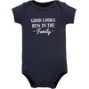 image:imageHudson Baby Cotton Bodysuits 3PackGood Looks Bow Tie