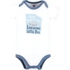 image:imageHudson Baby Cotton Bodysuits 3PackJawsome Little Bro