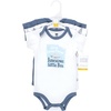 image:imageHudson Baby Cotton Bodysuits 3PackJawsome Little Bro