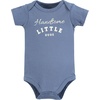 image:imageHudson Baby Cotton Bodysuits 3PackLittle Dude