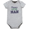 image:imageHudson Baby Cotton Bodysuits 3PackLove Mom