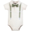 image:imageHudson Baby Cotton Bodysuits 3PackMallard Polo
