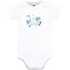 image:imageHudson Baby Cotton Bodysuits 3PackMint Octopus