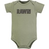 image:imageHudson Baby Cotton Bodysuits 3PackModern Dino