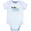 image:imageHudson Baby Cotton Bodysuits 3PackMommys Man