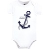 image:imageHudson Baby Cotton Bodysuits 3PackNautical Anchor