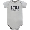 image:imageHudson Baby Cotton Bodysuits 3PackPlaid Little Man Polo
