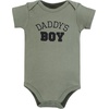 image:imageHudson Baby Cotton Bodysuits 3PackSage Daddys Boy