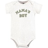 image:imageHudson Baby Cotton Bodysuits 3PackSage Mamas Boy