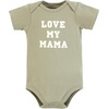 image:imageHudson Baby Cotton Bodysuits 3PackSage Mamas Boy