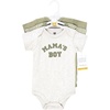 image:imageHudson Baby Cotton Bodysuits 3PackSage Mamas Boy