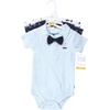 image:imageHudson Baby Cotton Bodysuits 3PackSailboat Polo
