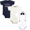 Beige Navy Suspender