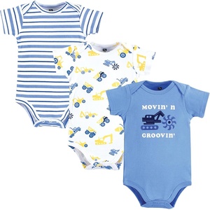 image:imageHudson Baby Cotton Bodysuits 3PackMovin Groovin