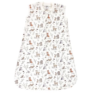 image:imageHudson Baby Unisex Baby Premium Quilted Sleeveless Sleeping Bag and Wearable Blanket Pink Safari 06 MonthsEnchanted Forest