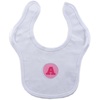 image:imageHudson Baby babygirls Av2023hudson Baby Personalized Initial Bib185a4e8aPinkRed