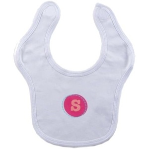 image:imageHudson Baby babygirls Av2023hudson Baby Personalized Initial Bib185a4e8aPink