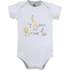 image:imageHudson Baby Cotton Bodysuits Neutral Safari World 36 Months
