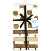image:imageHudson Baby Unisex Baby Cotton Flannel Receiving Blankets Bundle Rocket Ship One SizeBrown Bear