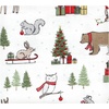 image:imageHudson Baby Unisex Baby Cotton Flannel Receiving Blankets Bundle Rocket Ship One SizeChristmas Forest