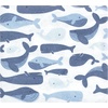 image:imageHudson Baby Unisex Baby Cotton Flannel Receiving Blankets Bundle Rocket Ship One SizeCute Whales