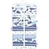 image:imageHudson Baby Unisex Baby Cotton Flannel Receiving Blankets Bundle Rocket Ship One SizeCute Whales