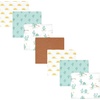 image:imageHudson Baby Unisex Baby Cotton Flannel Receiving Blankets Bundle Rocket Ship One SizeDesert Cactus