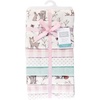 image:imageHudson Baby Unisex Baby Cotton Flannel Receiving Blankets Bundle Rocket Ship One SizeEnchanted Forest