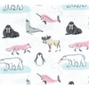 image:imageHudson Baby Unisex Baby Cotton Flannel Receiving Blankets Bundle Rocket Ship One SizeGirl Arctic Animals