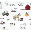 image:imageHudson Baby Unisex Baby Cotton Flannel Receiving Blankets Bundle Rocket Ship One SizeGirl Farm