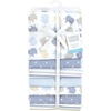 image:imageHudson Baby Unisex Baby Cotton Flannel Receiving Blankets Bundle Rocket Ship One SizeMulti Color Boy Elephant