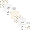 image:imageHudson Baby Unisex Baby Cotton Flannel Receiving Blankets Bundle Rocket Ship One SizeNeutral Safari World