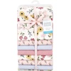 image:imageHudson Baby Unisex Baby Cotton Flannel Receiving Blankets Bundle Rocket Ship One SizeSoft Painted Floral