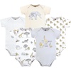 image:imageHudson Baby Cotton Bodysuits Neutral Safari World 36 Months