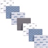 image:imageHudson Baby Unisex Baby Cotton Flannel Receiving Blankets Bundle Rocket Ship One SizeAirplanes Helicopters