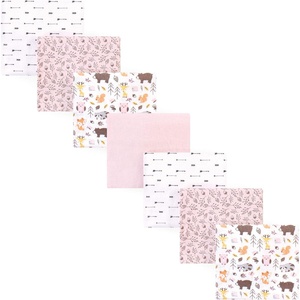 image:imageHudson Baby Unisex Baby Cotton Flannel Receiving Blankets Bundle Rocket Ship One SizeGirl Pinecone
