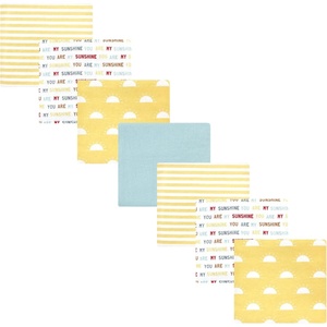 image:imageHudson Baby Unisex Baby Cotton Flannel Receiving Blankets Bundle Rocket Ship One SizeMy Sunshine