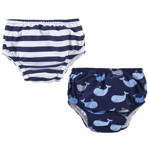 image:imageHudson Baby Unisex Baby Swim Diapers Coral Reef Dolphin 1824 MonthsWhales