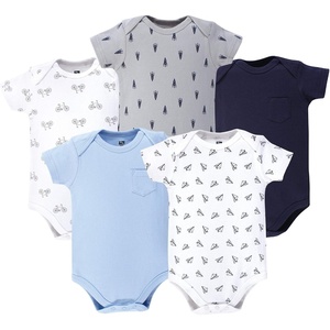 image:imageHudson Baby Unisex Cotton Bodysuits Basic Paper Airplane 36 Months