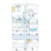 image:imageHudson Baby Unisex Baby Cotton Flannel Receiving Blankets Bundle Mustache Hat One SizeBoy Safari World