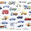 image:imageHudson Baby Unisex Baby Cotton Flannel Receiving Blankets Bundle Mustache Hat One SizeColorful Transportation