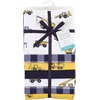 image:imageHudson Baby Unisex Baby Cotton Flannel Receiving Blankets Bundle Mustache Hat One SizeConstruction