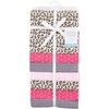 image:imageHudson Baby Unisex Baby Cotton Flannel Receiving Blankets Bundle Mustache Hat One SizeLeopard